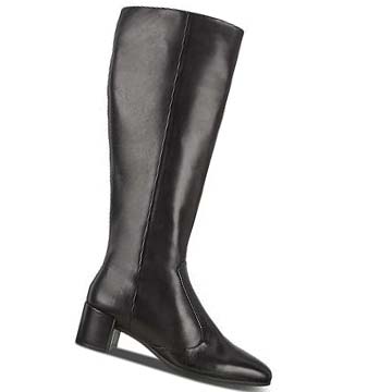 Women's Ecco Shape 35 High-cut Squared Boots Black | SG 27SGL